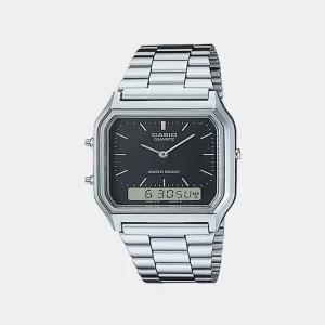 Silver Mens Casual Watch