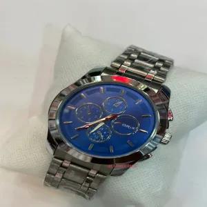 Silver Mens Casual Watch