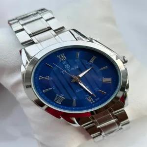 Silver Mens Casual Watch