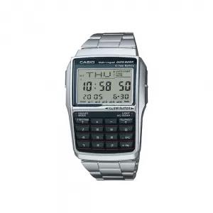 Silver Mens Casual Watch with Battery Warranty