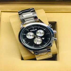 SILVER Mens Casual Wristwatch