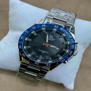 silver Mens Citizen Casual Watch