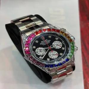 Silver Mens Fashion Casual Watch