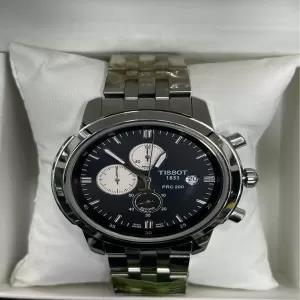 Silver Men Wrist Watch
