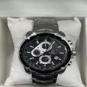 Silver Men Wrist Watch