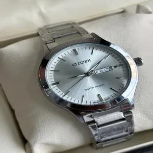 Silver NEW MEN CASUAL SILVER CITIZAN WATCH