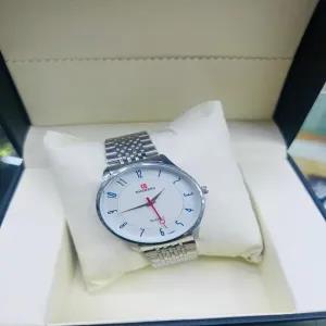 Silver New Mens And Boys Casual Fashion Silver/Black Watch