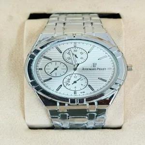 Silver New Mens And Boys Casual TWOTONE/Silver/Gold Watch