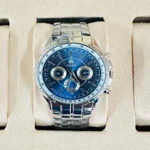 Silver New Mens Boys Casual Fashion Rolex Watch