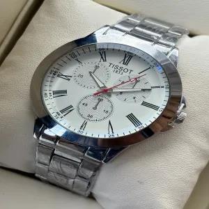 Silver New Mens Boys Casual Silver Watch