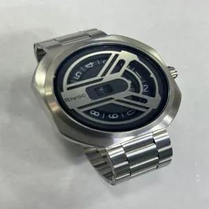 Silver New Mens Boys Casual Watch