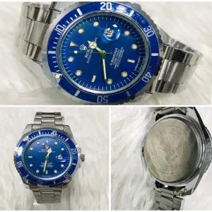 Silver New Mens Boys Rolex Watch