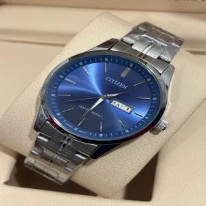 Silver New Mens Casual Citizen Watch