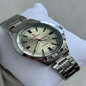 Silver New Mens Casual Naviforce Watch