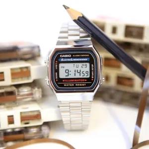 Silver New Mens Casual Sports Watch