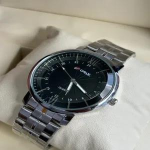 Silver New Mens Casual Wrist Watch