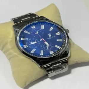 Silver New Mens Fashion Watch For Boys Casual Watch