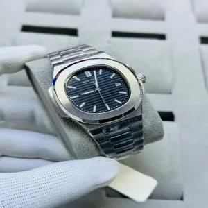 Silver New Patek Philippe Automatic Mens Fashion Watch