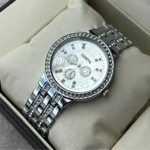 Silver New Womens Casual Ganeva Watch