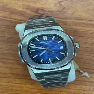 Silver Patek Philippe Geneve Watch