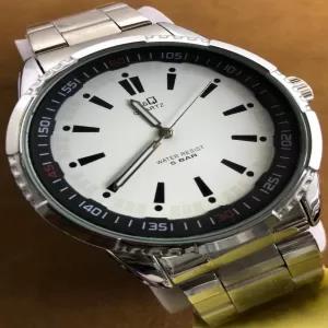 Silver Q&Q Quartz Watch