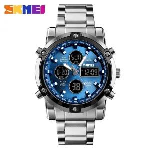 Silver skmei 1389 Men Casual Silver Watch