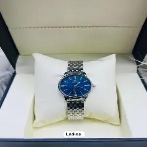 Silver womens casual watch