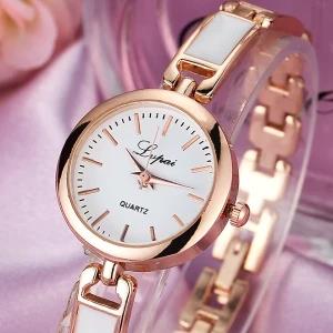 Women Watch Ladies Fashion Simple Alloy Bracelet Beauty