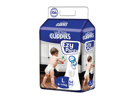Velona Cuddles Ezy Pants 54 Pack Diapers Large