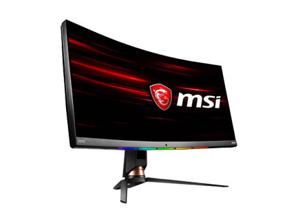 MSI Optix Gaming 144Hz 1MS 34 Inch UWQHD Curved Monitor MPG341CQR