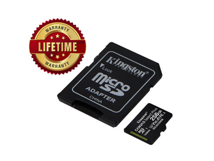 Kingston Canvas Select Plus 256GB Micro SD Card SDCS2/256