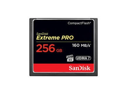SanDisk Extreme Pro Compact Flash Memory Card 256GB