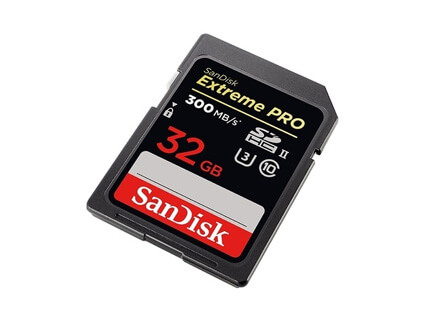 SanDisk Extreme Pro SD UHS-II CARD C10 32GB