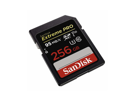 SanDisk Extreme Pro SDHC/SDXC UHS-I C10 Memory Card 256GB