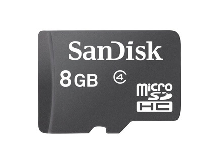 SanDisk Micro SDHC Card 8GB