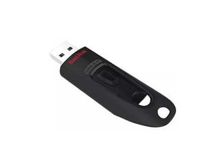 SanDisk Ultra USB 3.0 Flash Drive (Speed 100MBPs) 64GB