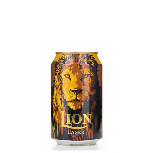 LION LAGER BEER 330ML CAN