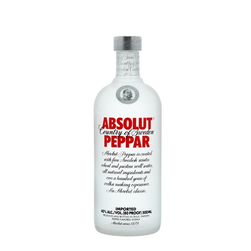 ABSOLUT VODKA PEPPAR 750ML