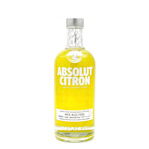 ABSOLUTE VODKA CITRON 750 ML