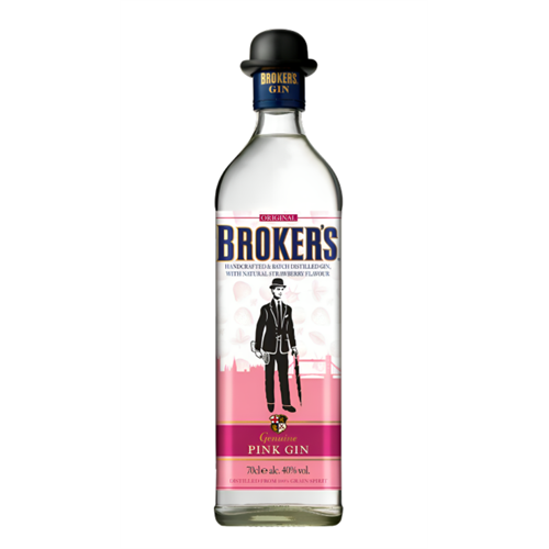 BROKERS PINK GIN 750 ML