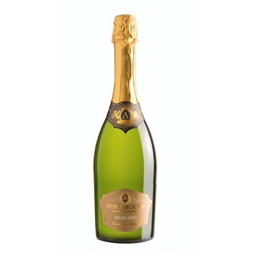 A NOS AMOURS BLANC DE BLANCS DEMI SEC SPARKLING 750 ML