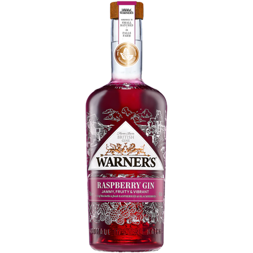 Warner's Raspberry Gin Gift Tube 700ml