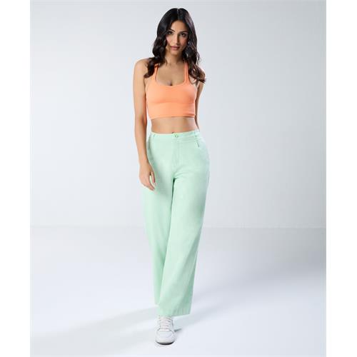 Light Green Pleated Pants