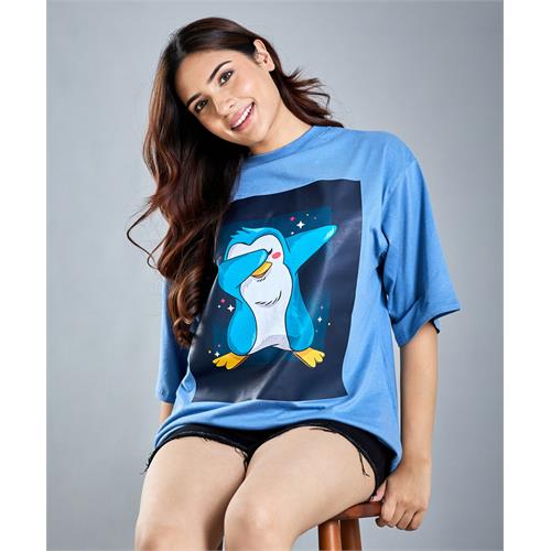 Oversize Light Blue T-Shirt