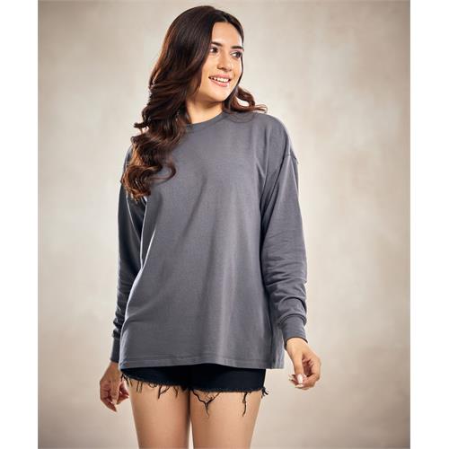 Grey Comfort Color Long Sleeve T-Shirt