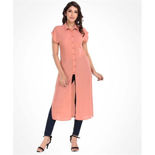 Alexa Pink Tunic Top