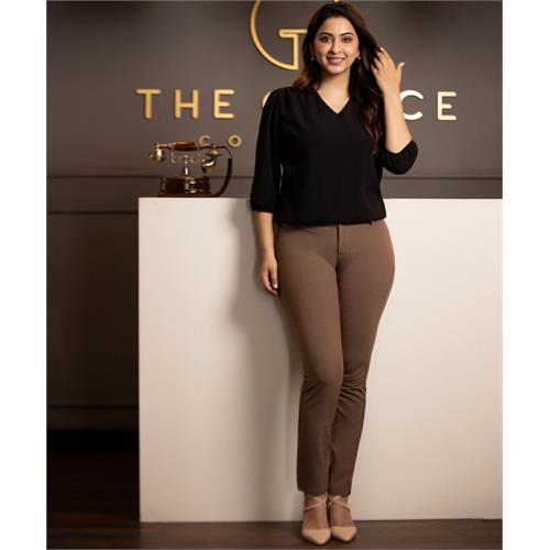 Brown Work Wear Pant