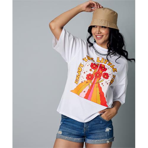 Enjoy The Little Things Oversize Tshirt