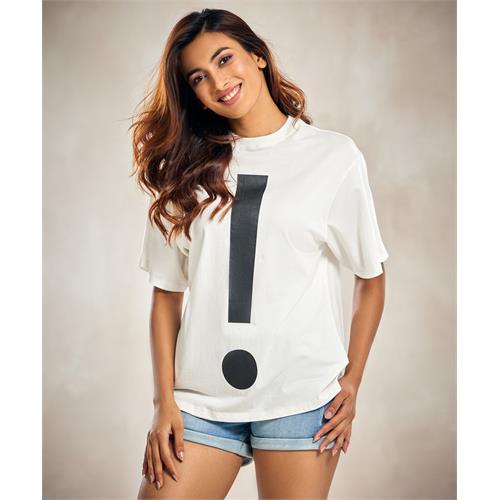 Exclamation Mark Oversized Tshirt