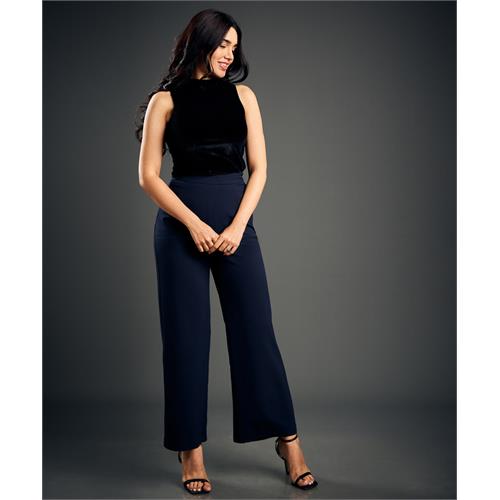 Flared Out Formal Blue Pant